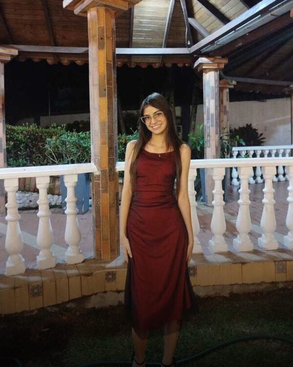 Vestido Tull Rojo