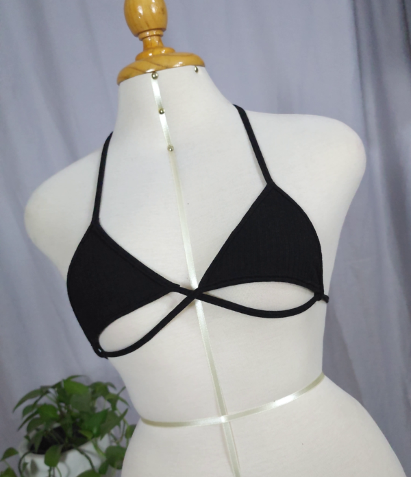 Bralette Negro Cruzado